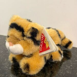 Vintage Dakin Baby Tiger Cub Plush Stuffed Animal 1988